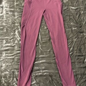 Athleta Girl Maroon Leggings